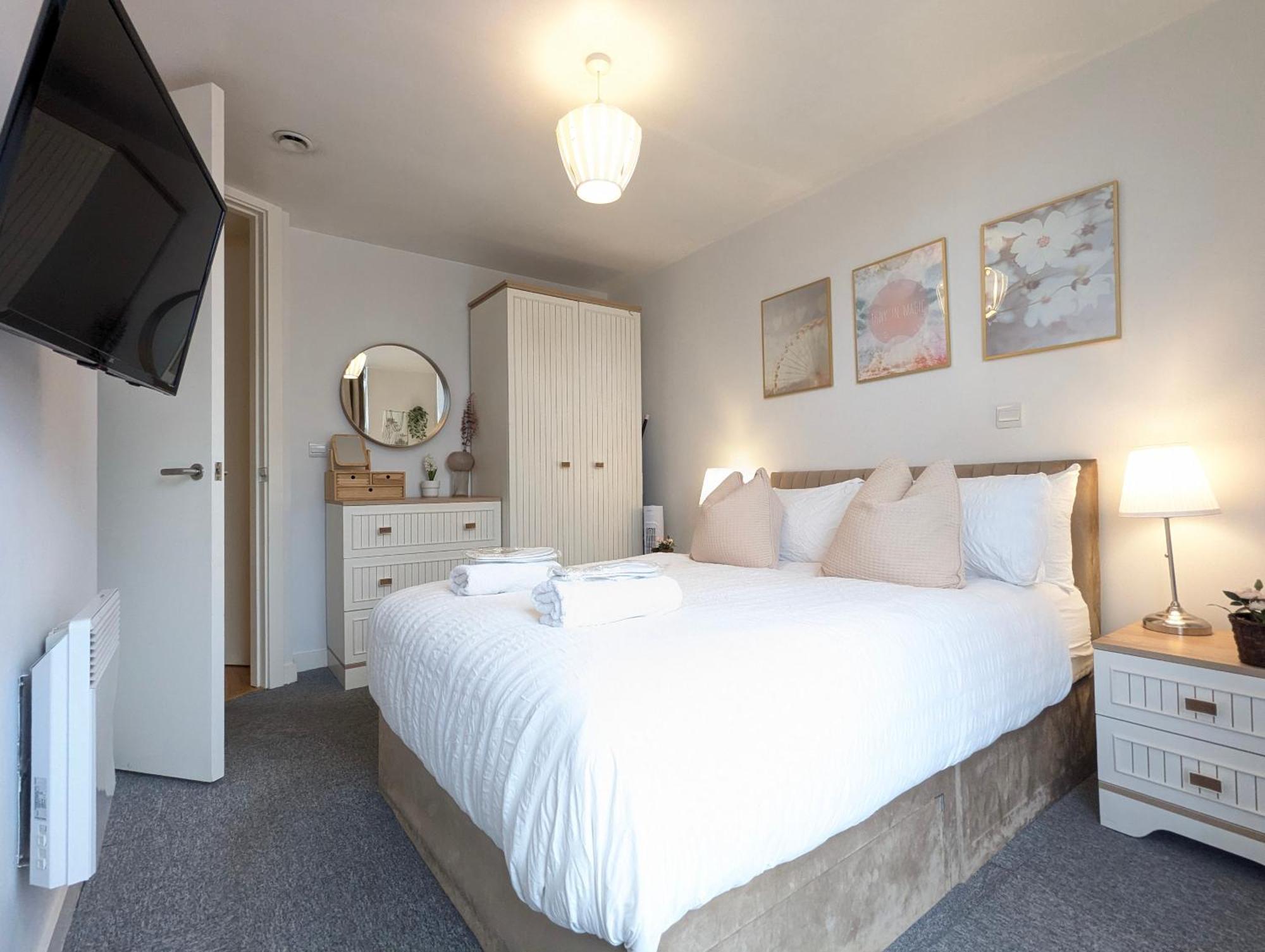 City Centre Morden 1-Bedroom Apt Near Dock 利物浦 外观 照片