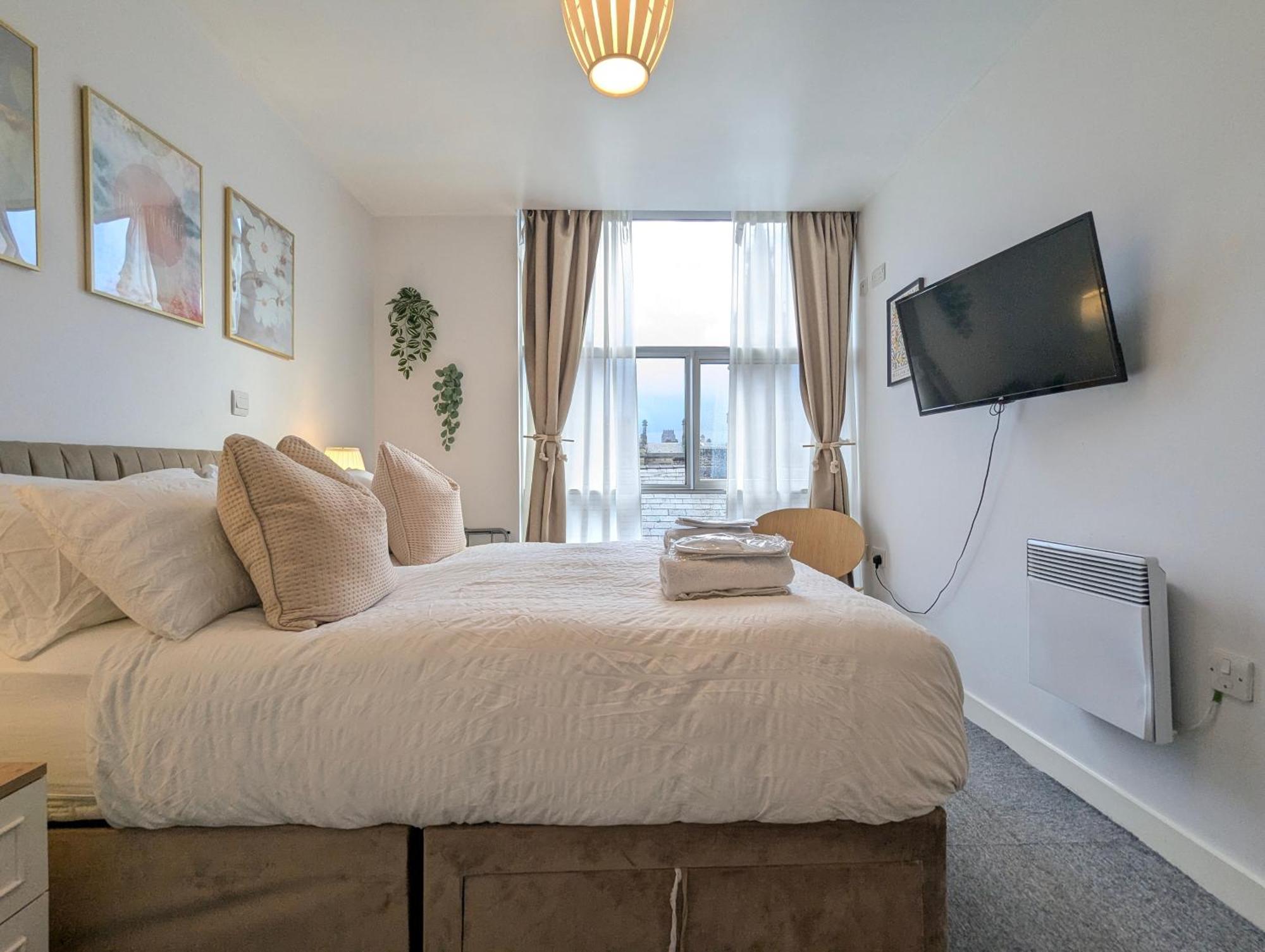 City Centre Morden 1-Bedroom Apt Near Dock 利物浦 外观 照片